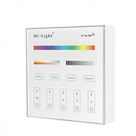 Mi Light RGB+CCT Touch Inbouw wandbediening, 4-zones 220V Mi Light RGB+CCT Touch Inbouw wandbediening, 4-zones 220V