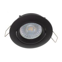 LED Spot Armatuur NAIAD Kantelbaar Zwart IP22 Aluminium - incl. GU10 fitting LED Spot Armatuur NAIAD Kantelbaar Zwart IP22 Aluminium - incl. GU10 fitting