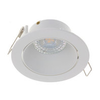 LED Spot Armatuur SALACIA Kantelbaar Wit IP22 Aluminium - incl. GU10 fitting LED Spot Armatuur SALACIA Kantelbaar Wit IP22 Aluminium - incl. GU10 fitting