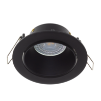 LED Spot Armatuur SALACIA Kantelbaar Zwart IP22 Aluminium - incl. GU10 fitting LED Spot Armatuur SALACIA Kantelbaar Zwart IP22 Aluminium - incl. GU10 fitting
