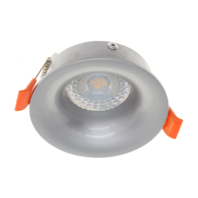 LED Spot Armatuur GANYMEDE Zilver IP22 Aluminium - incl. GU10 fitting LED Spot Armatuur GANYMEDE Zilver IP22 Aluminium - incl. GU10 fitting