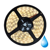 Silicone LED strip 24v  SMD 5050 60 LEDs/m 2700k/warmwit 5 meter rol Silicone LED strip 24v  SMD 5050 60 LEDs/m 2700k/warmwit 5 meter rol