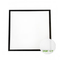 LED PANEEL Pro-klasse UGR 17 60x60cm 36w Zwarte rand -WHITE SWITCH CCT LED PANEEL Pro-klasse UGR 17 60x60cm 36w Zwarte rand -WHITE SWITCH CCT