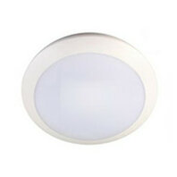 Led plafonnière premium 14W Ø300mm white switch IP66 IK10 Witte behuizing