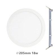 LED downlight recessed panel round Excellence 18w 4000k / Neutral white incl. 1,5m power cord LED downlight recessed panel round Excellence 18w 4000k / Neutral white incl. 1,5m power cord